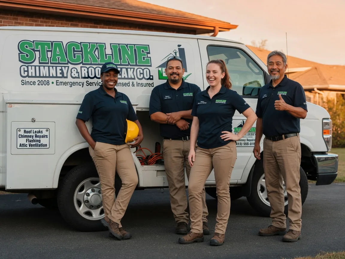 Chimney flashing repair company in Lickingville, PA